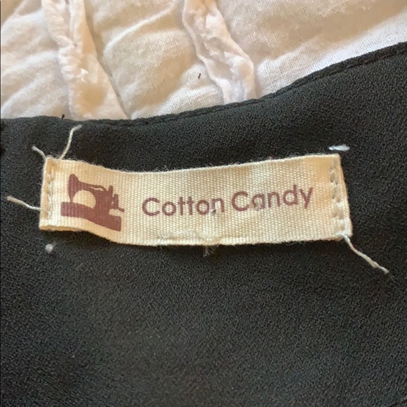 Cotton Candy Black Jumpsuit - Picture 3 of 3